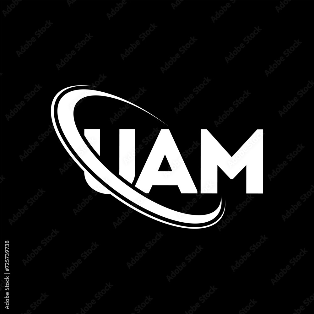 UAM logo. UAM letter. UAM letter logo design. Intitials UAM logo linked with circle and uppercase monogram logo. UAM typography for technology, business and real estate brand. UAM logo. UAM letter. UAM letter logo design. Intitials UAM logo linked with circle and uppercase monogram logo. UAM typography for technology, business and real estate brand.