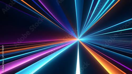 futuristic Technology neon background, cyberspace, Digital ultraviolet wallpaper, digital business background