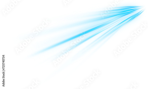 blue speed light rays, light lines