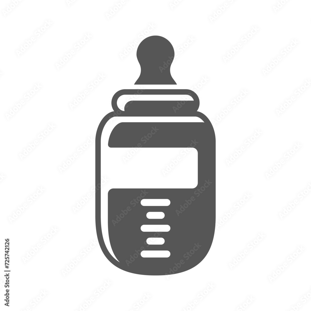 baby bottle icon design vector template baby bottle icon design vector template