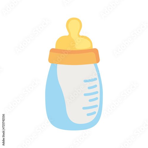 baby bottle icon design vector template