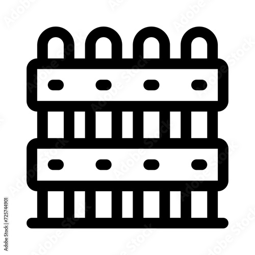 fence line icon