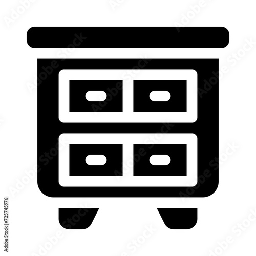 drawers glyph icon