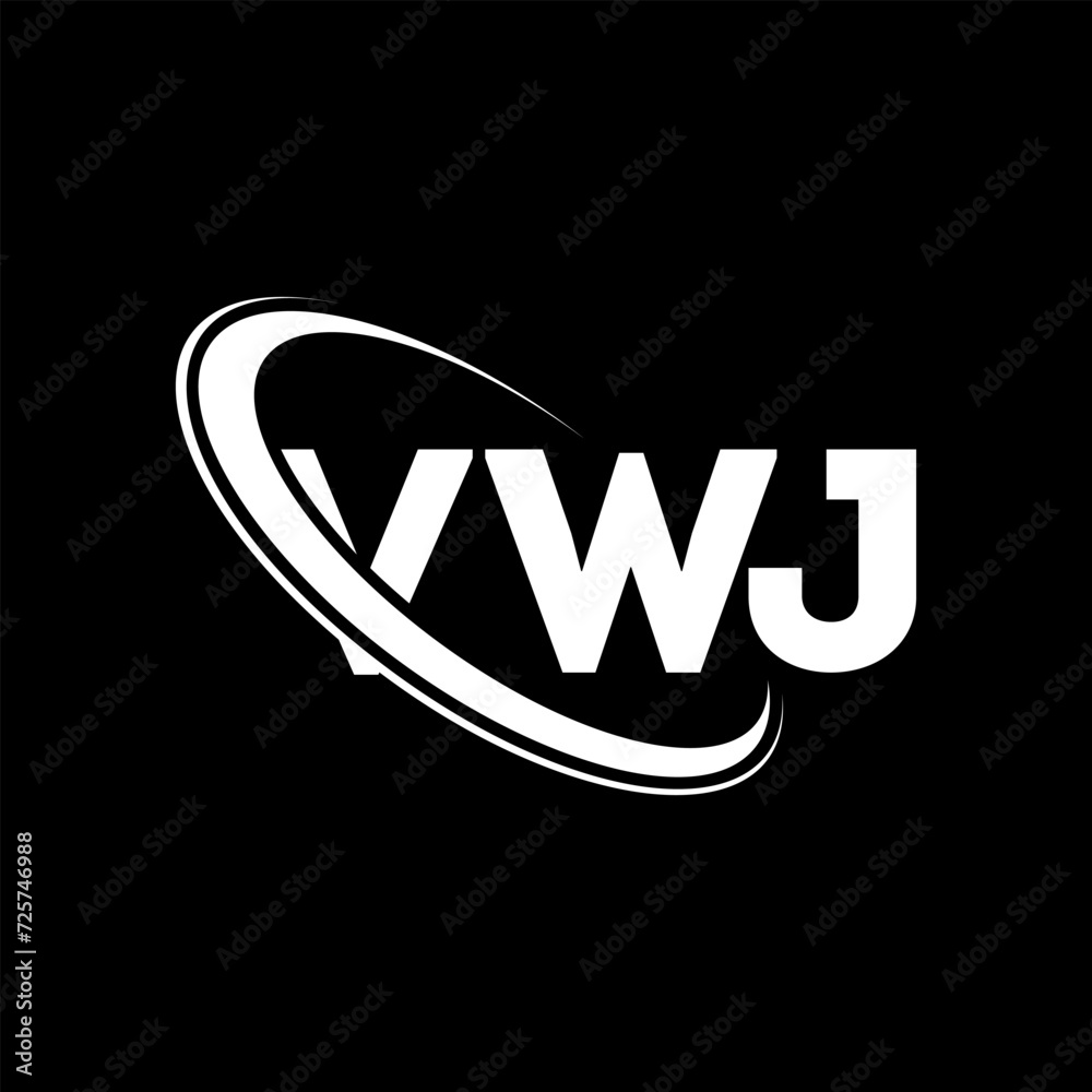 VWJ logo. VWJ letter. VWJ letter logo design. Initials VWJ logo linked with circle and uppercase monogram logo. VWJ typography for technology, business and real estate brand. VWJ logo. VWJ letter. VWJ letter logo design. Initials VWJ logo linked with circle and uppercase monogram logo. VWJ typography for technology, business and real estate brand.