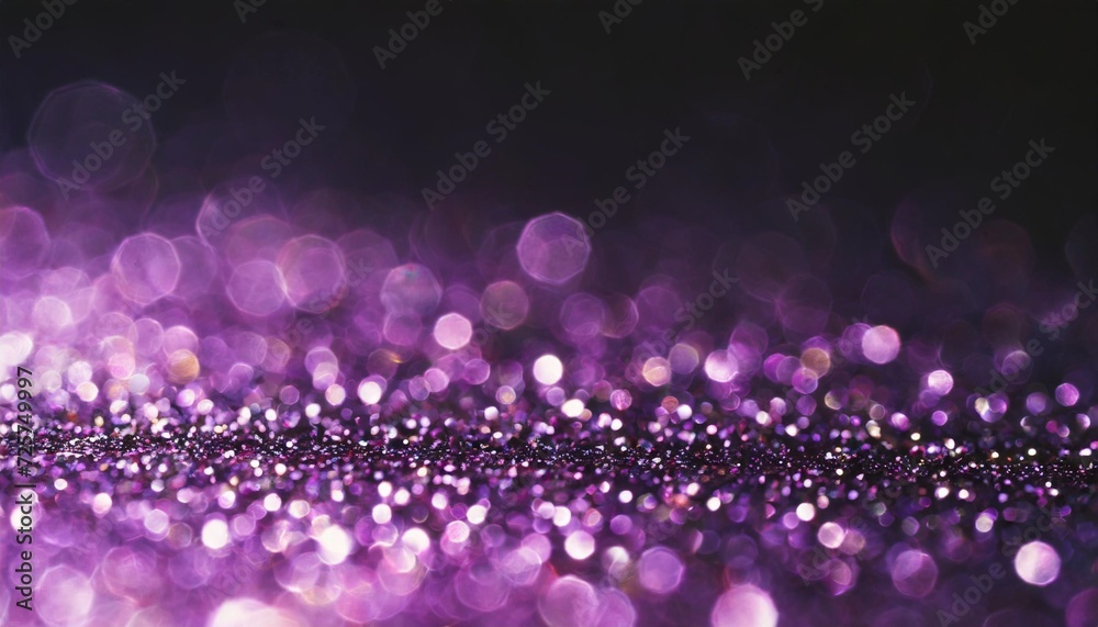abstract purple sparkle particles background