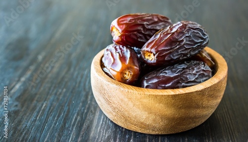 dates fruit date fruits with reflection on black background heap of medjool dates in wooden bowl close up tasty healthy food