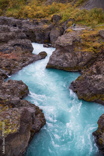 Wasserfall in Reykholt