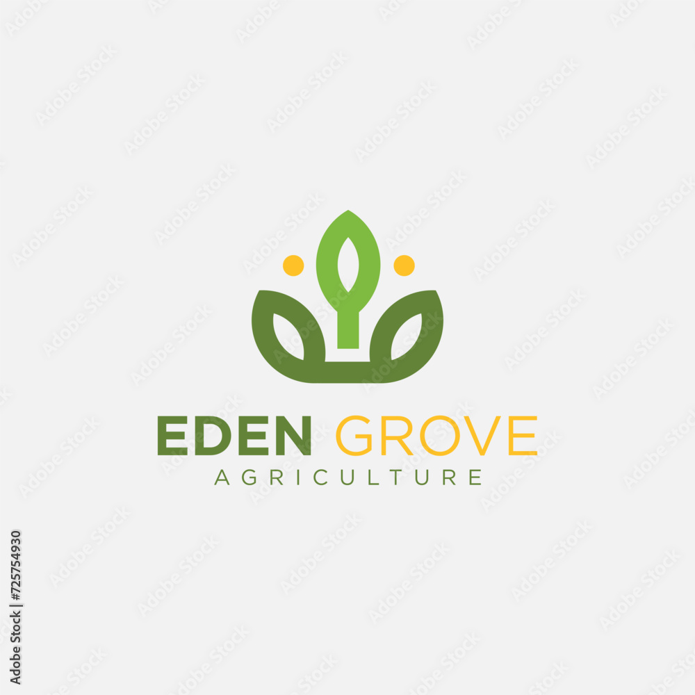 Minimalist Creative Agriculture Logo Design Minimalist Creative Agriculture Logo Design