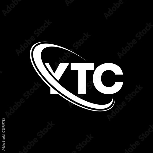 YTC logo. YTC letter. YTC letter logo design. Initials YTC logo linked with circle and uppercase monogram logo. YTC typography for technology, business and real estate brand.