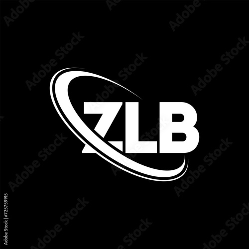 ZLB logo. ZLB letter. ZLB letter logo design. Initials ZLB logo linked with circle and uppercase monogram logo. ZLB typography for technology, business and real estate brand.