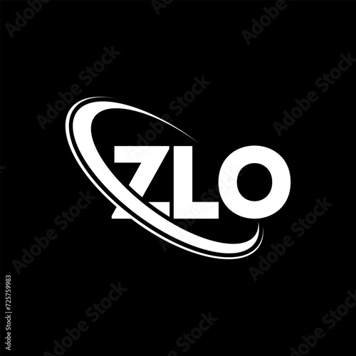 Wallpaper Mural ZLO logo. ZLO letter. ZLO letter logo design. Initials ZLO logo linked with circle and uppercase monogram logo. ZLO typography for technology, business and real estate brand. Torontodigital.ca
