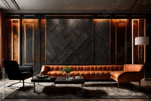 Interior of living room