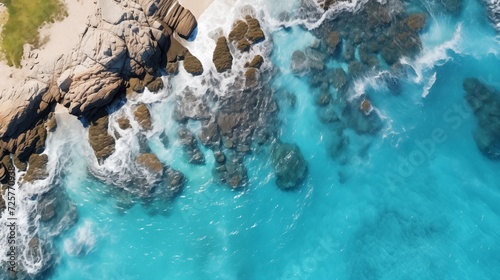  Breathtaking aerial perspectives capturing the beauty of a coastal archipelago, with turquoise waters and rugged shorelines