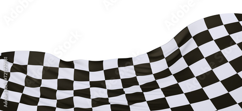 grid abstract background chess checkered flag finish line victory 3d rendering