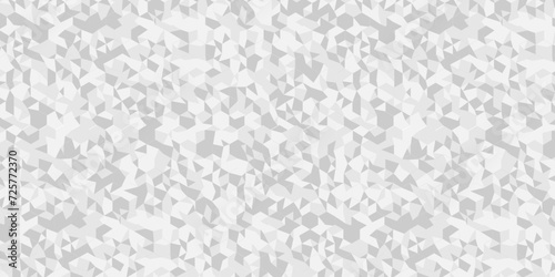 Abstract geometric background vector seamless technology gray and white background. Abstract geometric pattern gray Polygon Mosaic triangle Background, business and corporate background.