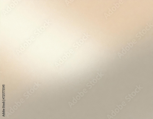 ivory beige , color gradient rough abstract background shine bright light and glow template empty space , grainy noise grungy texture
