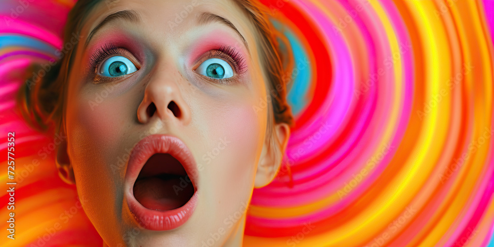 Surprise and Amazement: Wide-Eyed Expressions and Open Mouths in Reaction to Unexpected Events or Discoveries