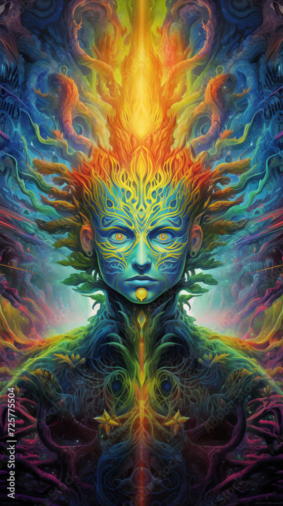 A trippy male God A trippy male God