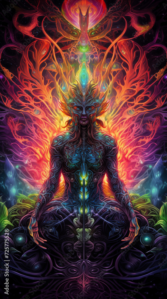 A trippy male God A trippy male God