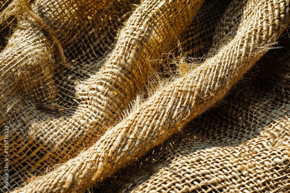 a close up of a burlap a close up of a burlap