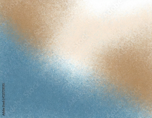 blue beige brown , a normal simple grainy noise grungy empty space or spray texture , a rough abstract retro vibe shine bright light and glow background template color gradient