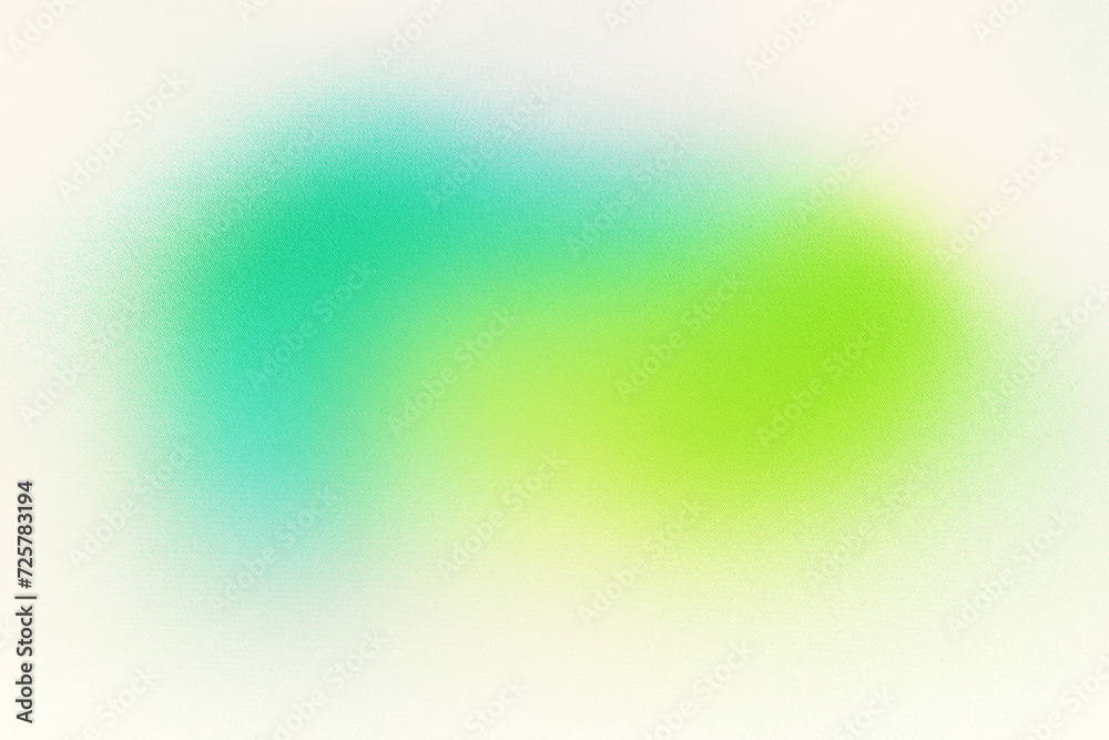 Blue turquoise teal lime green yellow white abstract background. Light bright neon electrician metal. Rough grain noise. Gradient ombre color. Spot stain oval circle. Liquid water explosion splash.