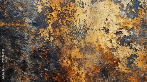 Orange hues of corrosion