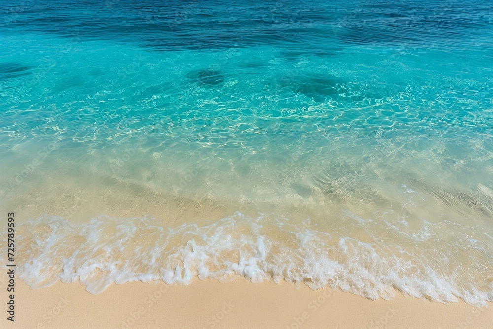 Pristine Beach and Crystal Clear Waters Pristine Beach and Crystal Clear Waters