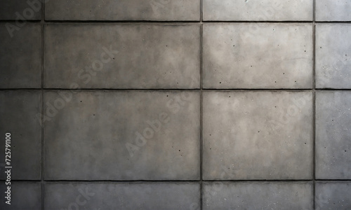 une matière de mur de béton gris brut- generative AI