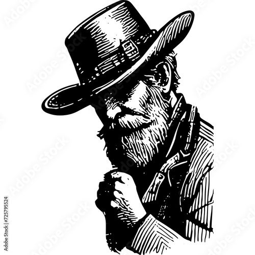 Wild West Gentleman Portrait