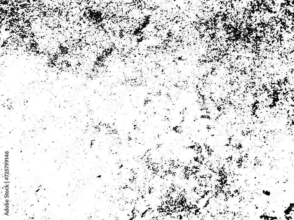 Fototapeta premium Rustic grunge texture with grain and stains. Abstract noise background. PNG graphic illustration with transparent background.