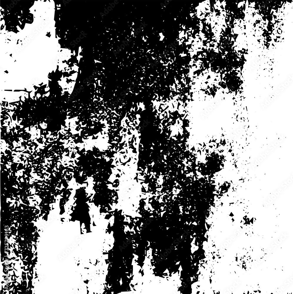 Rustic grunge texture with grain and stains. Abstract noise background. PNG graphic illustration with transparent background.