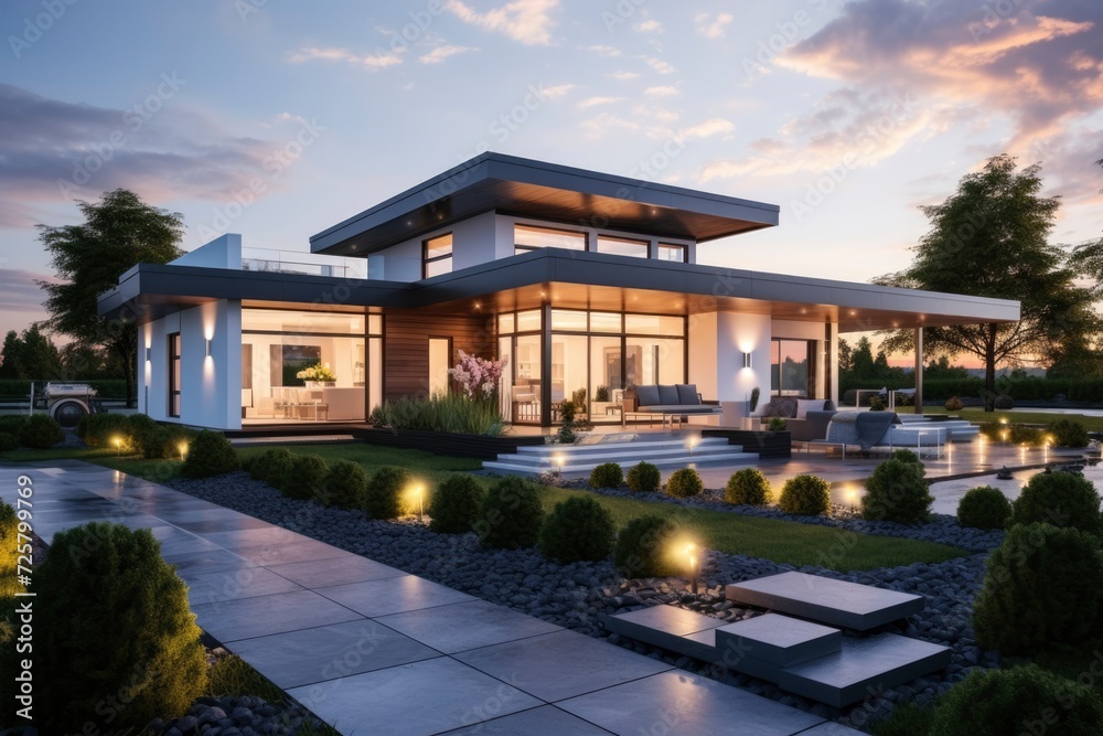 Minimalist modern house design Minimalist modern house design