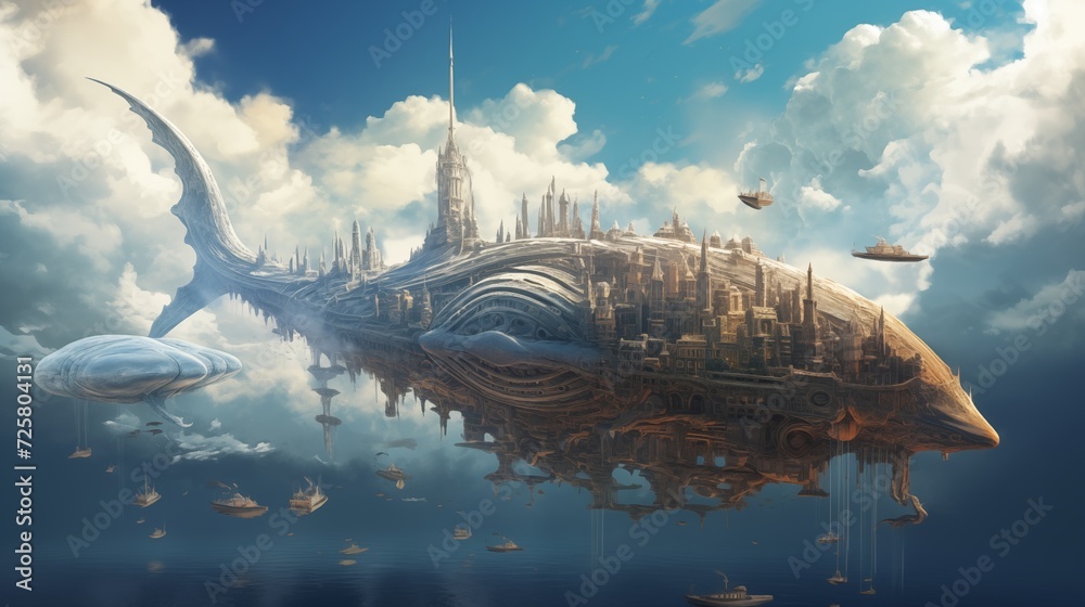 Sky Whale Metropolis