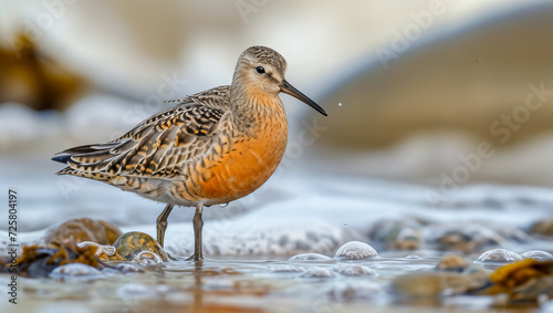 Coastal birds such as the red knot are facing habitat reduction, with their foraging and breeding grounds being affected by advancing human development and alterations due to climate change
