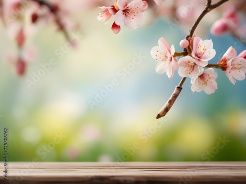 beautiful cherry blossom in spring background