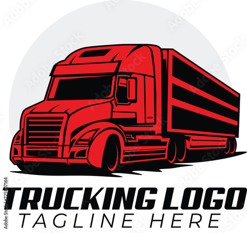 Trucking and Logistics Business Logo