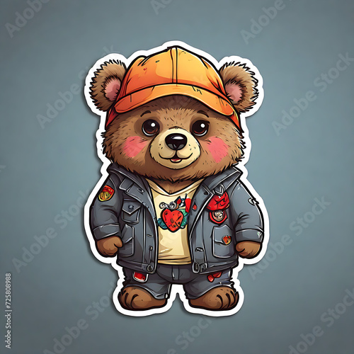 Teddy Bear mini Sticker