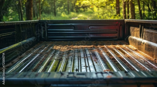 Truck bed liner polyurea coating photo