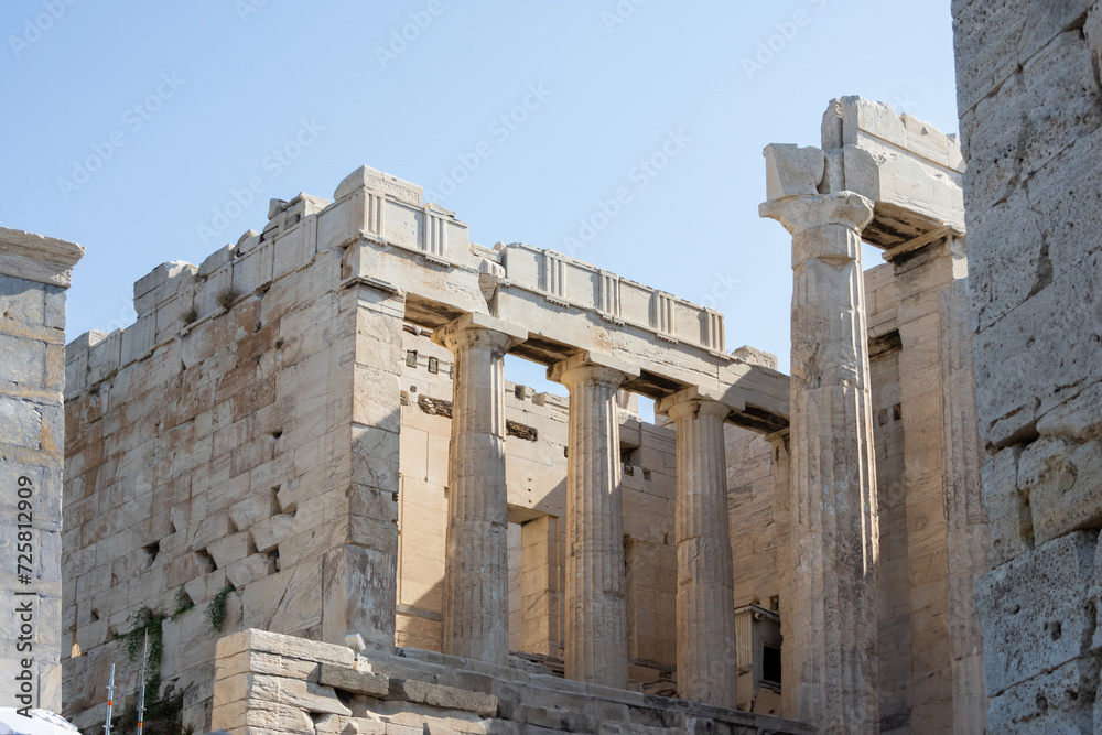 Propilei dell'Acropoli di Atene, Grecia