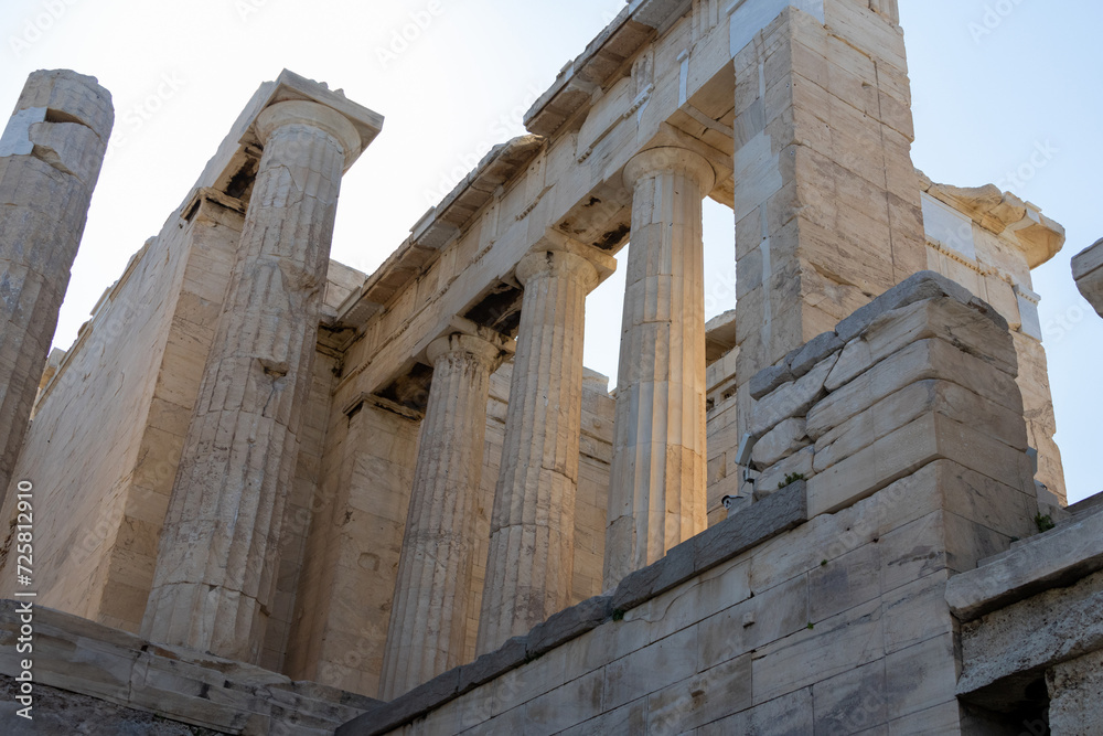 Propilei dell'Acropoli di Atene, Grecia Propilei dell'Acropoli di Atene, Grecia