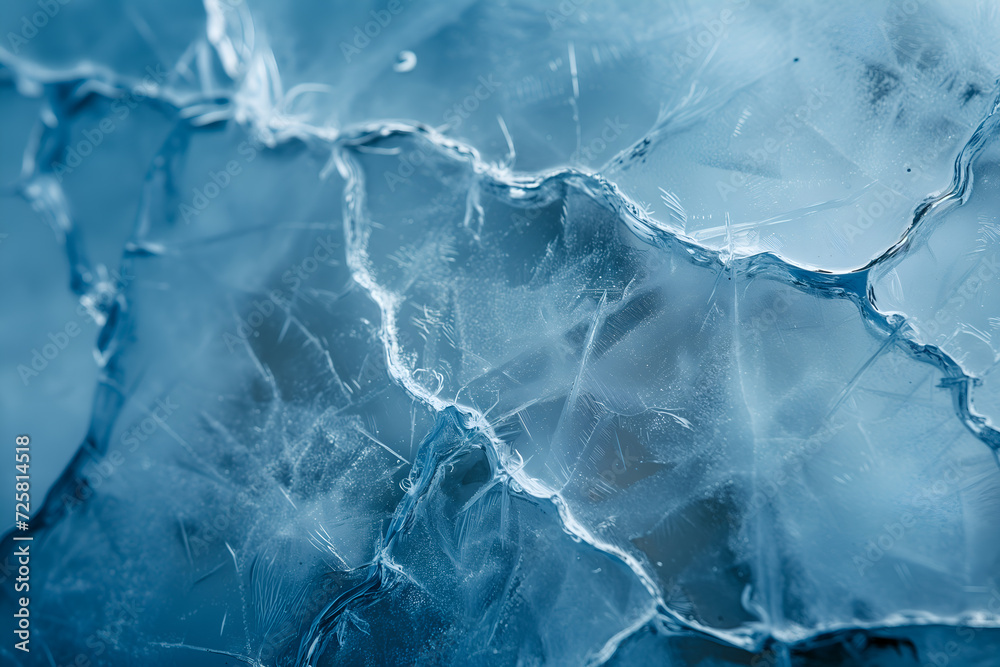 Close up macro photography of a ice. Very detailed macro photography Close up macro photography of a ice. Very detailed macro photography