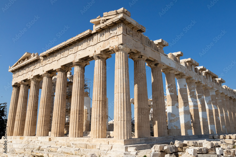 Obraz premium Partenone dell'Acropoli di Atene, Grecia