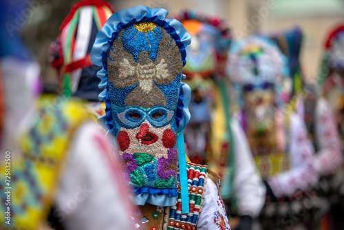 Masquerade festival in Pernik, Bulgaria. Culture, indigenous © djumandji