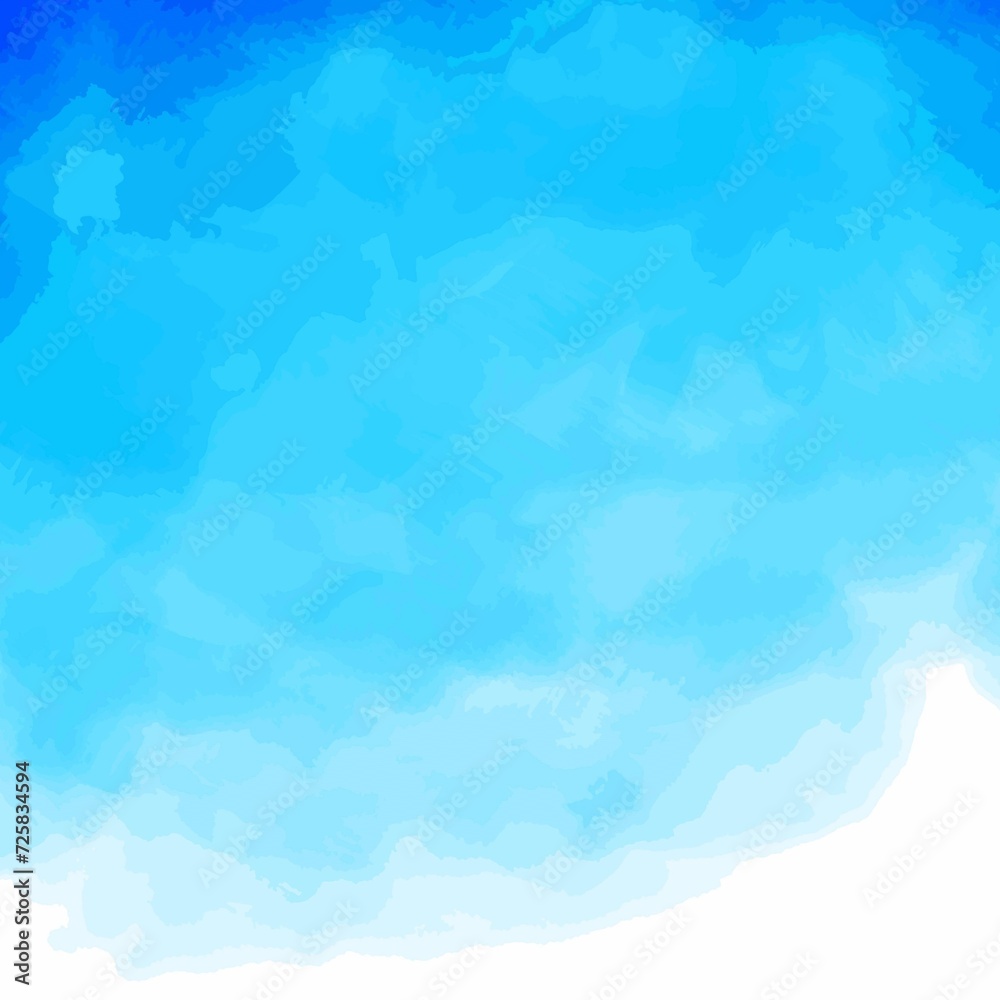 Blue Watercolor Background 1