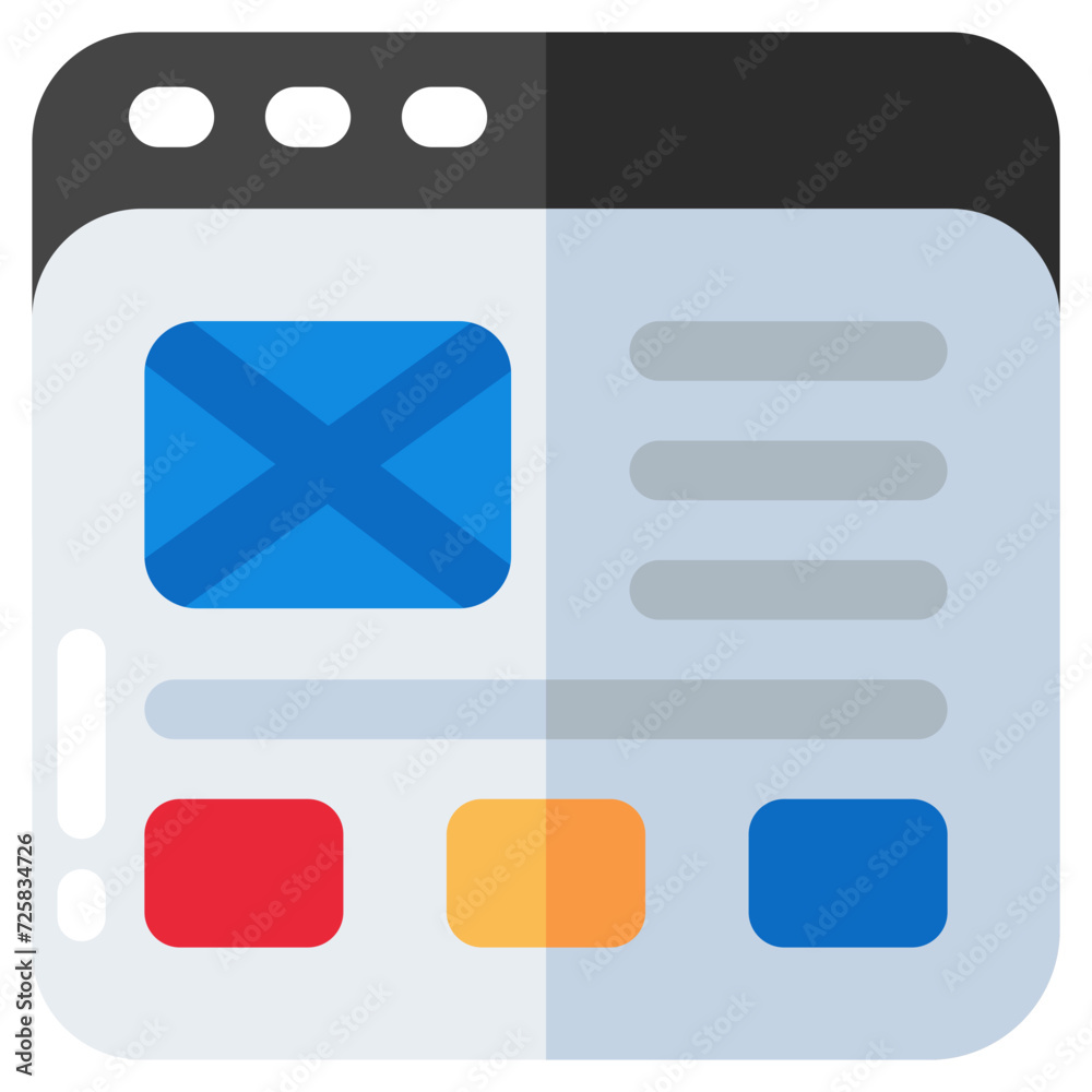 A premium download vector of web wireframe A premium download vector of web wireframe