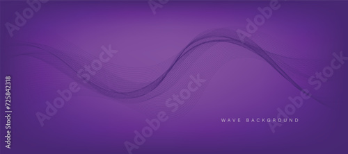 Abstract digital technology futuristic purple gradient background.	
 photo