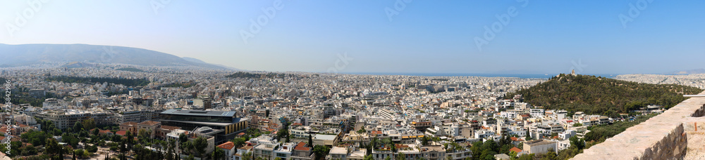 Vista di Atene dall'Acropoli, Grecia