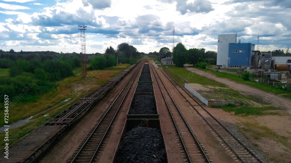 railway in the countryside