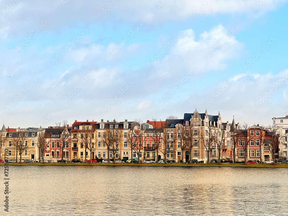 Panoramic view of Schwerin, Germany Panoramic view of Schwerin, Germany